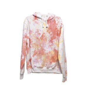 SUDADERA CON CAPUCHA TIEDYE MANCHAS BICOLOR (copia) (copia)