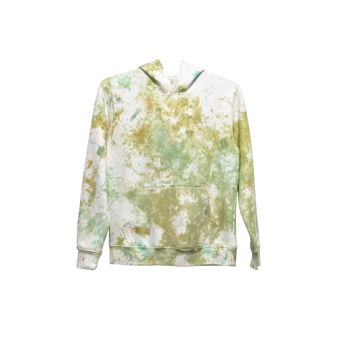 SUDADERA CON CAPUCHA TIEDYE MANCHAS BICOLOR (copia)